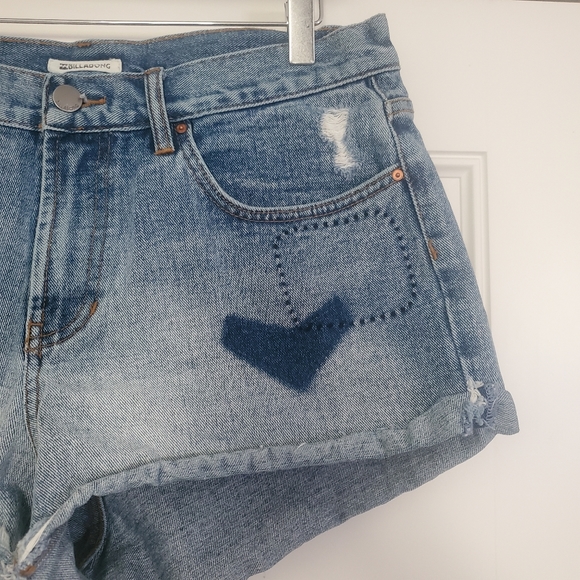 Billabong Summertime High Denim Shorts - Picture 3 of 9